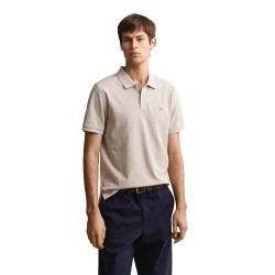 дамски,блузи,с,яка,мъжки,блузи,с,яка,gant,reg,shield,short,sleeve,polo,beige,(oat,melange)