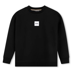 блуза,детски,блузи,boss,j52965,sweatshirt,black,(black)