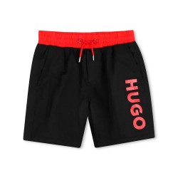 бански,гащета,детски,бански,костюми,hugo,g01185,swimming,shorts,black,(black)