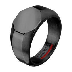 бижутерия,sector,szs85023,ring,silver,(black)