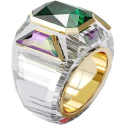 бижутерия,swarovski,5610802,ring,golden,(multicolored)