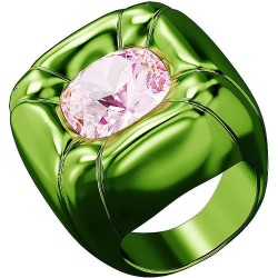 Swarovski 5610804 ring - Green (Green) бижутерия,swarovski,5610804,ring,green,(green)