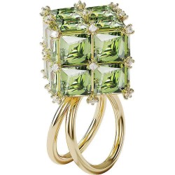 Swarovski 5610829 ring - Golden (Green) бижутерия,swarovski,5610829,ring,golden,(green)