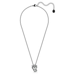 бижутерия,swarovski,5623750,45cm,necklace,silver,(grey)