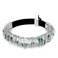 Swarovski 5676060 36-44cm necklace - Silver (Grey) бижутерия,swarovski,5676060,36,44cm,necklace,silver,(grey)