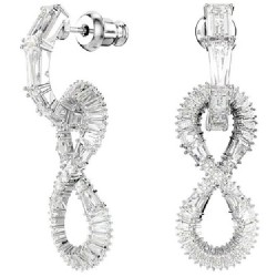 Swarovski 5691286 earrings - Silver (Grey) бижутерия,swarovski,5691286,earrings,silver,(grey)