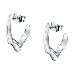 бижутерия,trussardi,tjaxa06,earrings,silver,(grey)