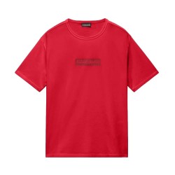 тениска,мъжки,тениски,дамски,тениски,napapijri,new,box,logo,short,sleeve,t,shirt,red,(american,b,raq)