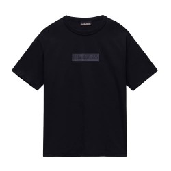 тениска,мъжки,тениски,дамски,тениски,napapijri,new,box,logo,short,sleeve,t,shirt,black,(black,beauty)