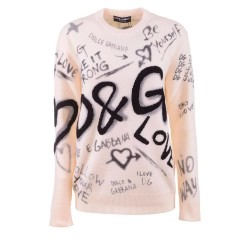 блуза,дамски,пуловери,дамски,плетени,дрехи,dolce,&,gabbana,sweater,beige,(ecru)
