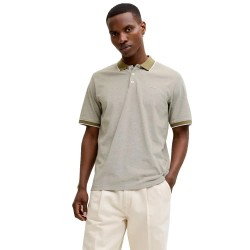 мъжки,блузи,с,яка,jack,&,jones,alves,short,sleeve,polo,beige,(martini,olive,melange)