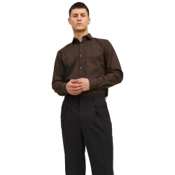 риза,с,дълъг,ръкав,дамски,ризи,мъжки,ризи,jack,&,jones,blaparker,long,sleeve,shirt,brown,(chocolate,torte,slim,fit)