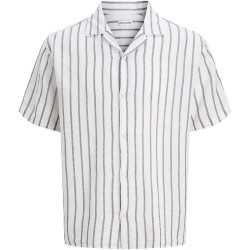 риза,с,къс,ръкав,дамски,ризи,мъжки,ризи,jack,&,jones,liam,resort,short,sleeve,shirt,white,(dusty,olive,stripe)