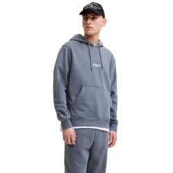 Суичър Jack & jones Soho hoodie - Blue (Turbulence) суичър,мъжки,пуловери,jack,&,jones,soho,hoodie,blue,(turbulence)