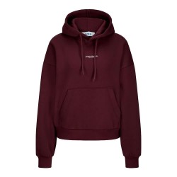 Суичър Jack & jones Studio Vesterbro Relax JJXX hoodie - Red (Winetasting / Bright White Jjxx Studio) суичър,дамски,блузи,jack,&,jones,studio,vesterbro,relax,jjxx,hoodie,red,(winetasting,bright,white,jjxx,studio)
