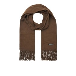 Шал Jack & jones Woven scarf - Brown (Cocoa) шал,ръкавици,шапки,и,шалове,jack,&,jones,woven,scarf,brown,(cocoa)