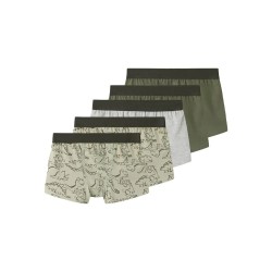 боксерки,детско,бельо,name,it,13243384,boxers,5,units,multicolor,(seagrass,dino,beetle,grey,melange)