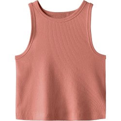 тениска,мъжки,тениски,дамски,тениски,name,it,nakal,crop,sleeveless,t,shirt,orange,(fusion,coral)