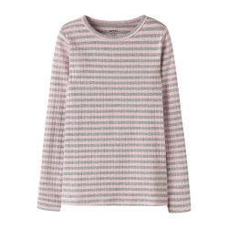 тениска,мъжки,тениски,дамски,тениски,name,it,suraja,long,sleeve,t,shirt,pink,(pirouette,grey,melange)