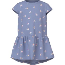 рокля,дамски,поли,и,рокли,name,it,vigga,capsl,short,sleeve,short,dress,purple,(purple,impression,floral,bundles)