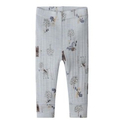 Панталони Name it Wang Needle pants - Grey (Arctic Ice / Forest Animal) панталони,мъжки,панталони,дамски,панталони,name,it,wang,needle,pants,grey,(arctic,ice,forest,animal)