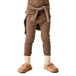 Панталони Name it Wang Needle Solid Mini pants - Brown (Morel) панталони,мъжки,панталони,дамски,панталони,name,it,wang,needle,solid,mini,pants,brown,(morel)