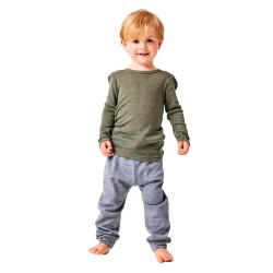 Тениска Name it Wax Wool Rib long sleeve T-shirt - Green (Mulled Basil) тениска,мъжки,тениски,дамски,тениски,name,it,wax,wool,rib,long,sleeve,t,shirt,green,(mulled,basil)
