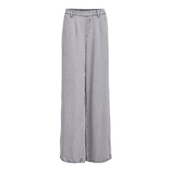 Панталони Object Frame Lisa pants - Grey (Light Grey Denim) панталони,мъжки,панталони,дамски,панталони,object,frame,lisa,pants,grey,(light,grey,denim)