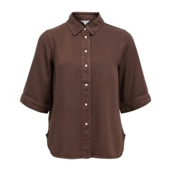 риза,с,къс,ръкав,дамски,ризи,мъжки,ризи,object,frame,short,sleeve,shirt,brown,(seal,brown)