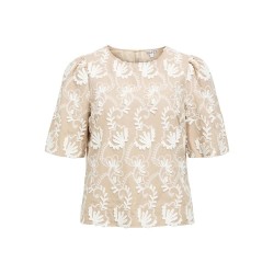 дамски,блузи,object,mya,short,sleeve,blouse,beige,(humus,cloud,dancer)