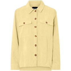 Pieces Effi overshirt - Yellow (French Vanilla) мъжки,якета,дамски,якета,и,палта,pieces,effi,overshirt,yellow,(french,vanilla)