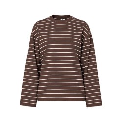 тениска,мъжки,тениски,дамски,тениски,pieces,sadie,long,sleeve,t,shirt,brown,(hot,fudge,new,cloud,dancer)