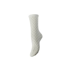Чорапи Pieces Sebby Glitter long socks - White (Silver Lining / Mini Dots In Sky Captain) чорапи,дамски,чорапи,pieces,sebby,glitter,long,socks,white,(silver,lining,mini,dots,in,sky,captain)