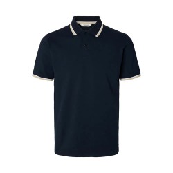 шапка,мъжки,блузи,с,яка,selected,atlas,sport,slim,fit,short,sleeve,polo,blue,(sky,captain)