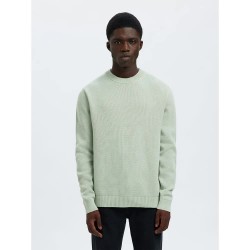 блуза,мъжки,пуловери,selected,dane,sweater,green,(aqua,gray)