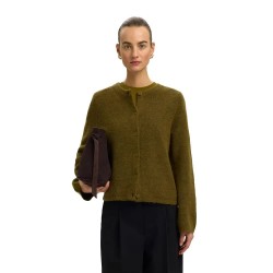 Жилетка Selected Lulu New cardigan - Green (Fir Green / Melange) жилетка,мъжки,пуловери,дамски,пуловери,selected,lulu,new,cardigan,green,(fir,green,melange)