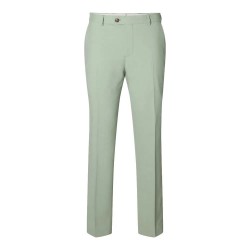 Панталони Selected Neil Slim Fit dress pants - Green (Aqua Gray) панталони,мъжки,панталони,дамски,панталони,selected,neil,slim,fit,dress,pants,green,(aqua,gray)