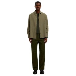 Риза с дълъг ръкав Selected Noah Regular Fit long sleeve shirt - Beige (Kalamata / Twisted / Vetiver) риза,с,дълъг,ръкав,дамски,ризи,мъжки,ризи,selected,noah,regular,fit,long,sleeve,shirt,beige,(kalamata,twisted,vetiver)