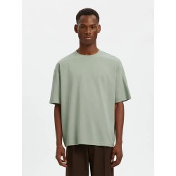 тениска,мъжки,тениски,дамски,тениски,selected,oscar,relax,fit,short,sleeve,t,shirt,beige,grey,(aqua,gray)