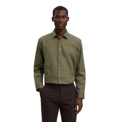риза,с,дълъг,ръкав,дамски,ризи,мъжки,ризи,selected,performance,slim,fit,long,sleeve,shirt,green,(kalamata)