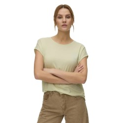 тениска,мъжки,тениски,дамски,тениски,vero,moda,ava,plain,short,sleeve,t,shirt,beige,(fog,green)