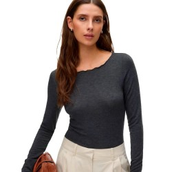 тениска,мъжки,тениски,дамски,тениски,vero,moda,awglesha,long,sleeve,t,shirt,grey,(dark,grey,melange)