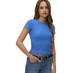тениска,мъжки,тениски,дамски,тениски,vero,moda,chloe,short,sleeve,t,shirt,blue,(nebulas,blue)