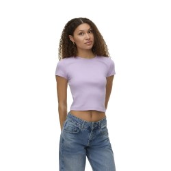 тениска,мъжки,тениски,дамски,тениски,vero,moda,chloe,short,sleeve,t,shirt,purple,(orchid,bloom)