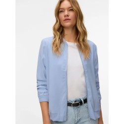 Яке Vero moda Coco bomber jacket - Blue (Brunnera Blue) яке,мъжки,якета,дамски,якета,и,палта,vero,moda,coco,bomber,jacket,blue,(brunnera,blue)