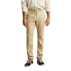 панталони,тип,чино,мъжки,панталони,дамски,панталони,gant,1501040,linen,slim,fit,chino,pants,beige,(oat,beige)