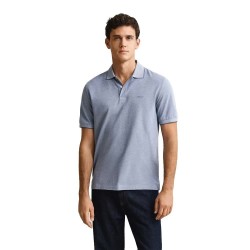 Gant 2014102 short sleeve polo - Blue (Vintage Blue) дамски,блузи,с,яка,мъжки,блузи,с,яка,gant,2014102,short,sleeve,polo,blue,(vintage,blue)