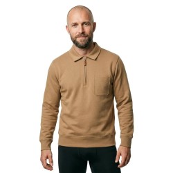 блуза,мъжки,пуловери,gant,2067130,half,zip,sweatshirt,brown,(warm,khaki)