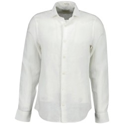 Риза с дълъг ръкав Gant 3260047 Linen Slim Fit long sleeve shirt - White (White) риза,с,дълъг,ръкав,дамски,ризи,мъжки,ризи,gant,3260047,linen,slim,fit,long,sleeve,shirt,white,(white)