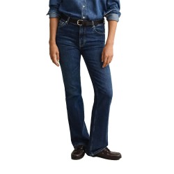 дънки,мъжки,панталони,дамски,панталони,gant,4100307,flare,fit,jeans,blue,(dark,blue,worn,in)
